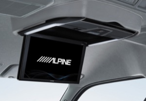 ALPINE 12.8インチリアビジョン/車種専用取付キット PXH12X-R-B