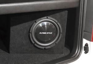 ALPINE STYLE 10インチBOXサブウーファーパッケージAS-SWD-10D-BOX