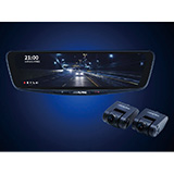 ALPINE 12インチ デジタルミラー/車種専用取付キットDVR-DM1200A-IC