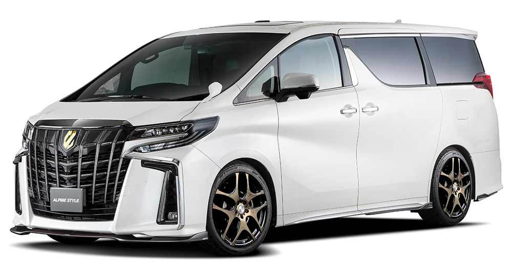 ALPHARD 'TYPE GOLD' on BIG X ver. Front