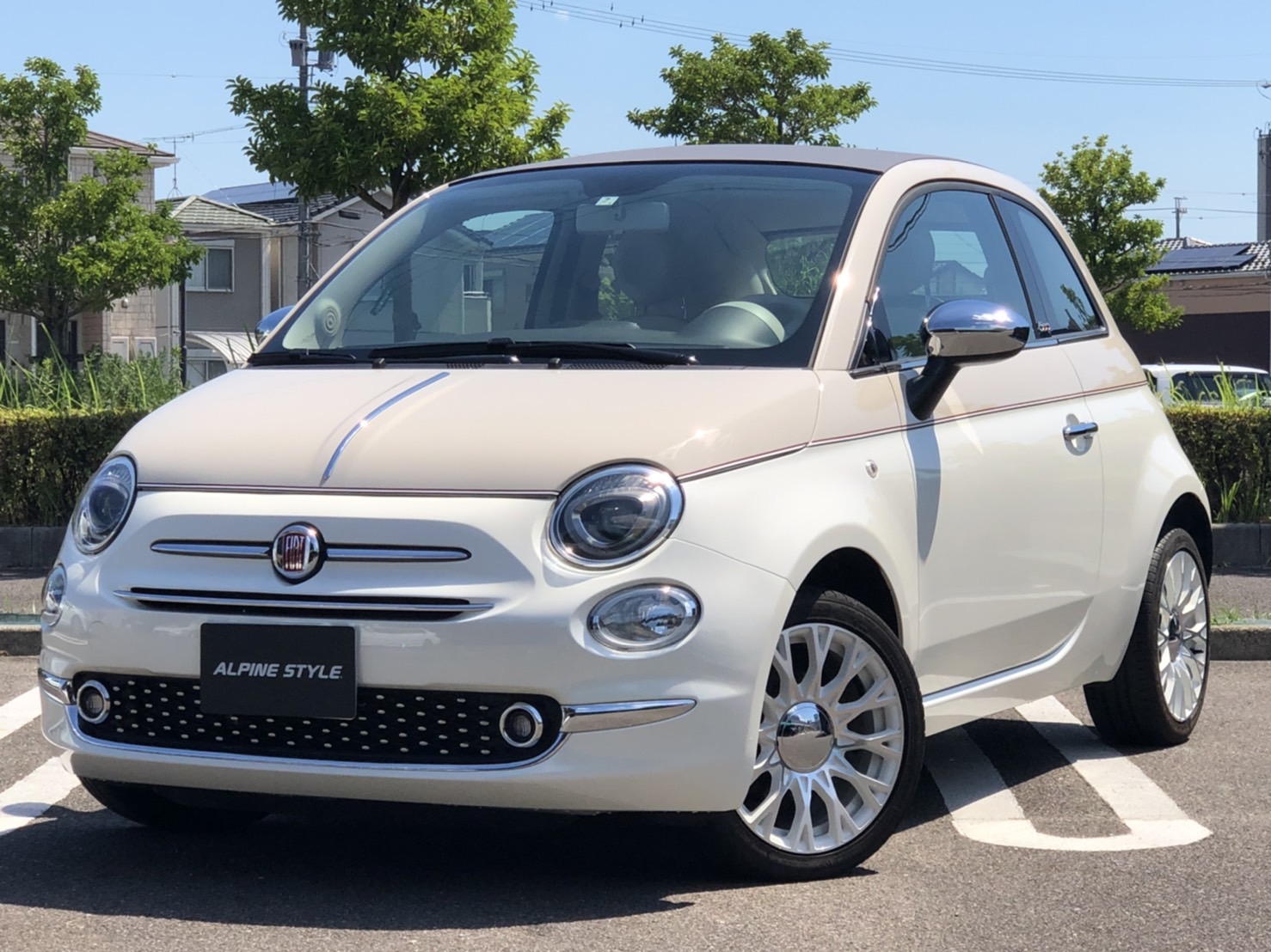 FIAT　500C　60TH