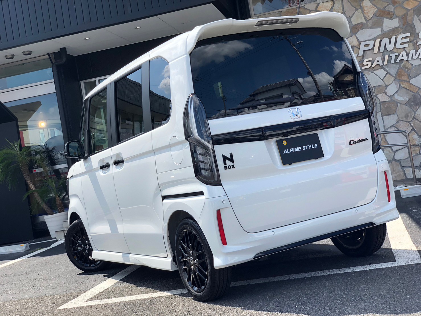 N-BOX CUSTOM Lturbo STYLE+Black